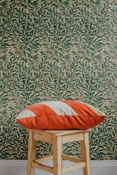 Striped Cushion Peach/Cream 40x60